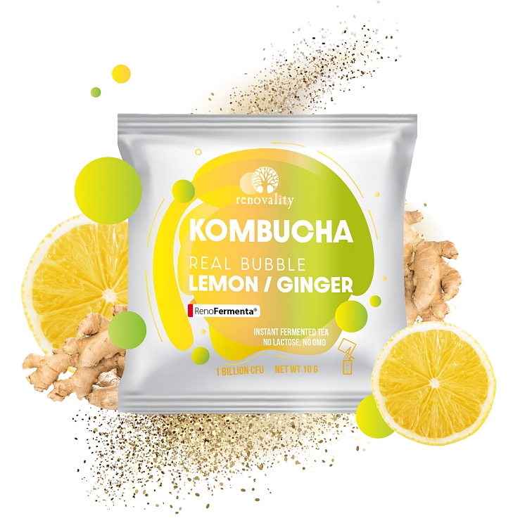 Kombucha Real Bubble Lemon/Ginger
