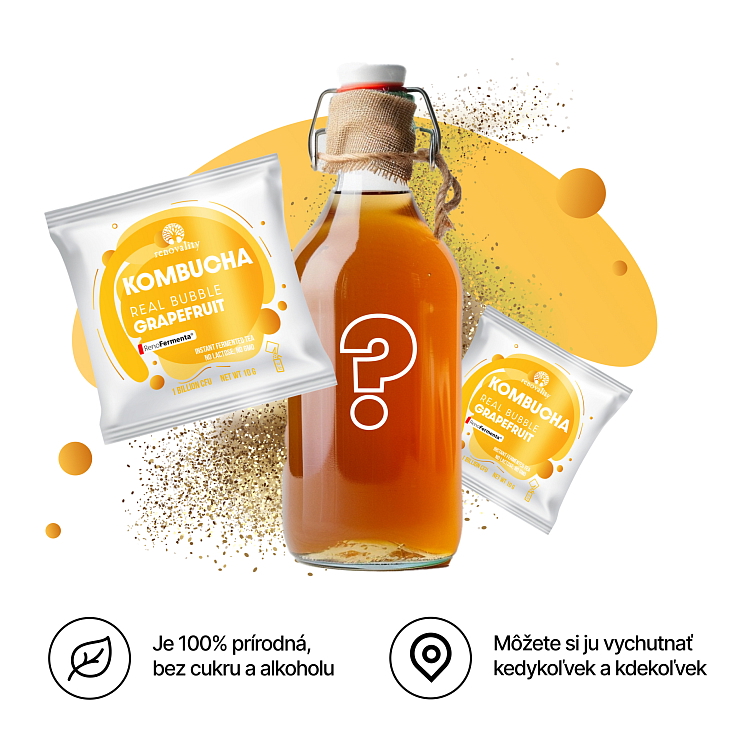 Kombucha Real Bubble Grapefruit