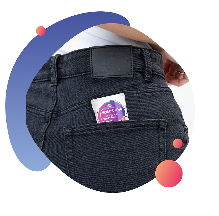 Kombucha Real Bubble Berry Mix