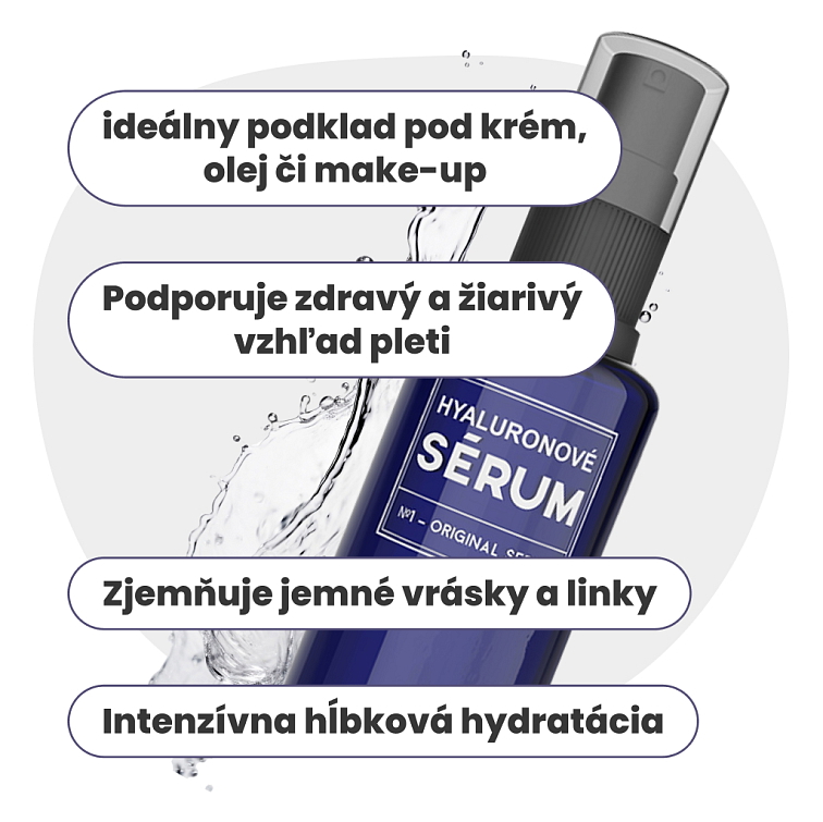 Hyaluronové sérum s dávkovačom 50ml