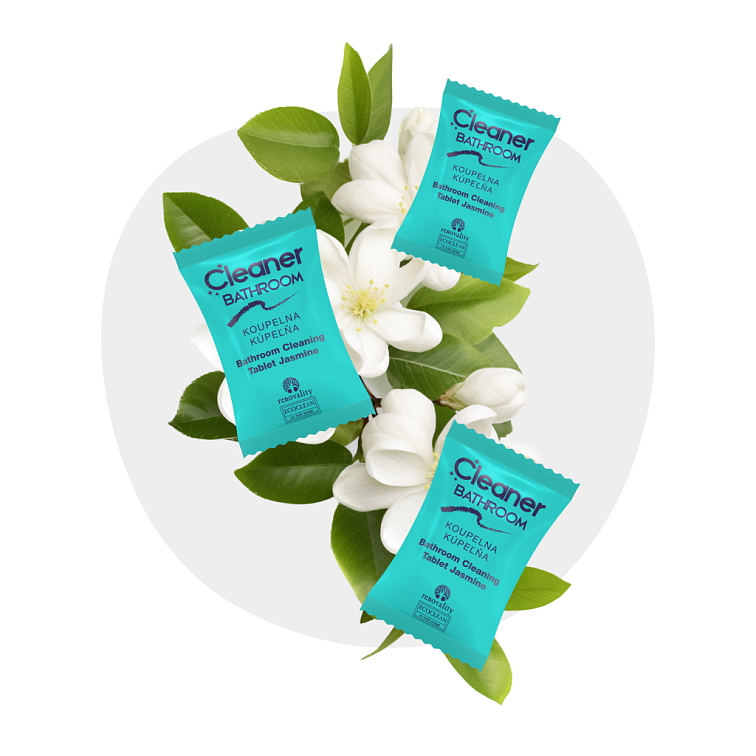 Tableta renovality kúpeľňa s vôňou jazmínu