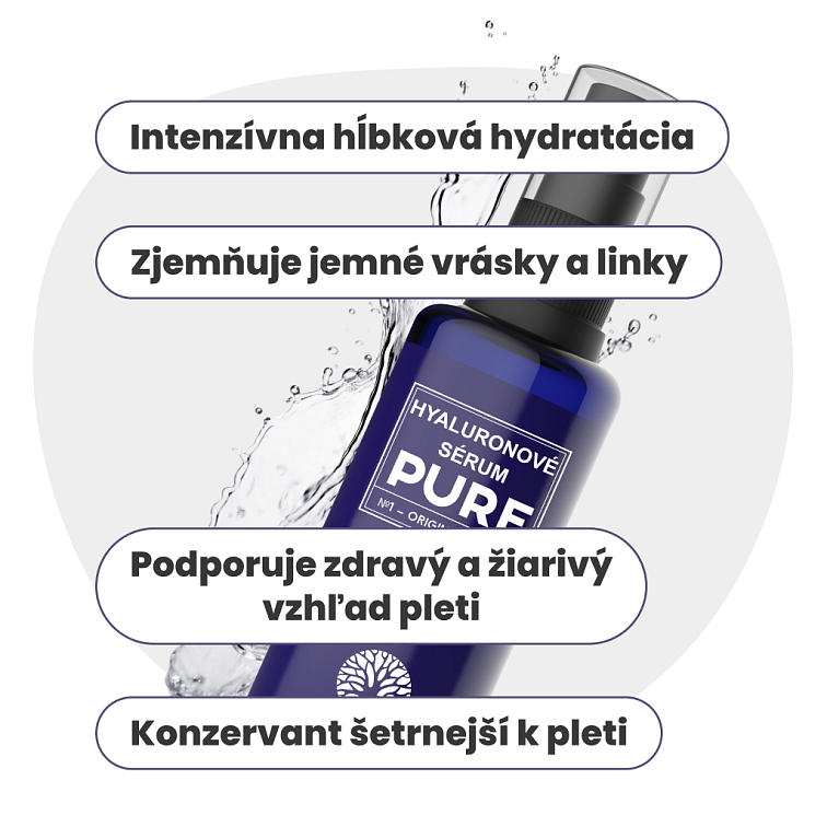 Hyaluronové sérum PURE 50 ml