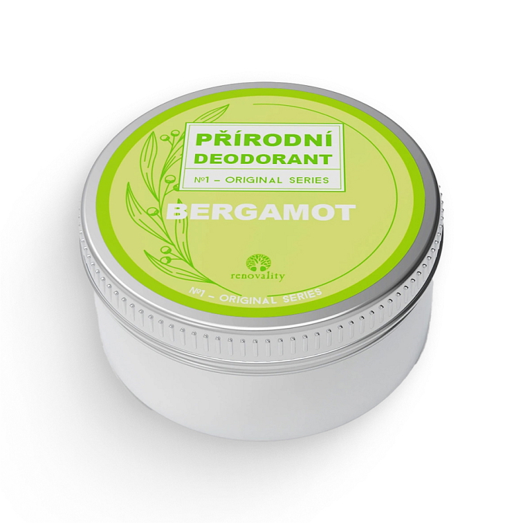 Prírodný tuhý dezodorant – Bergamot 50ml