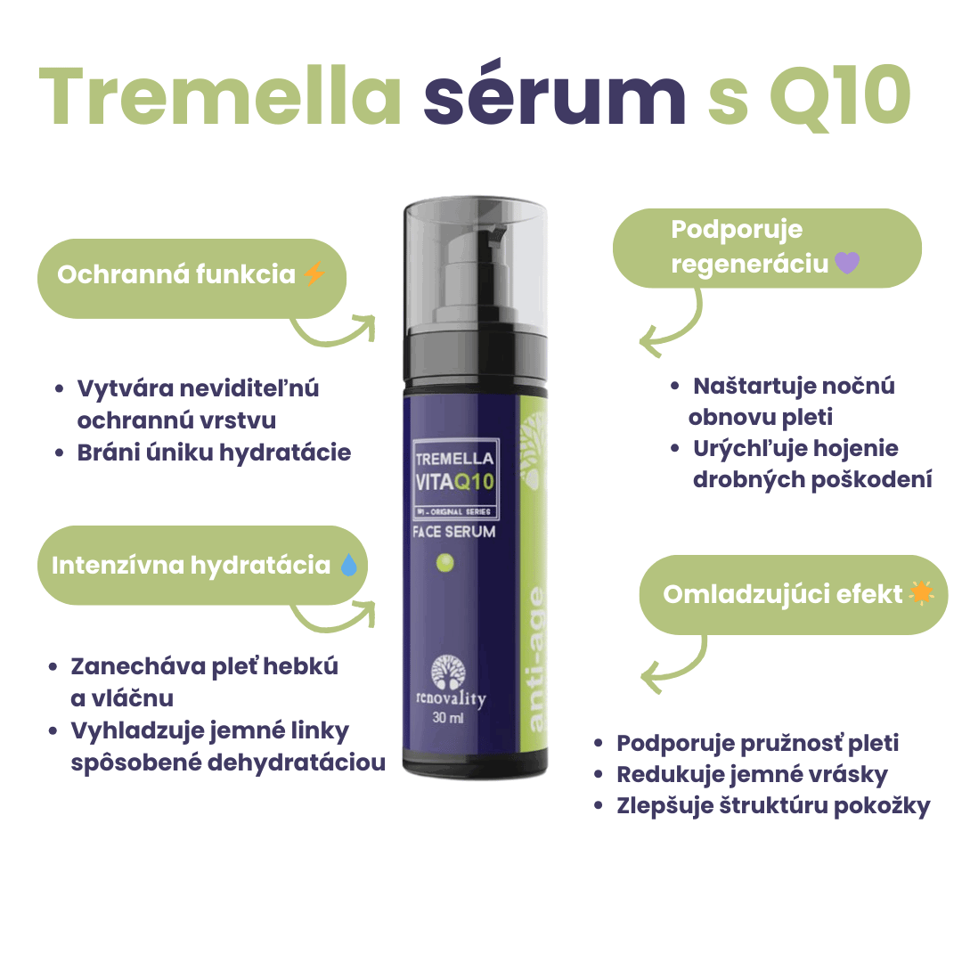 Pleť, ktorá žiari - Séra Tremella