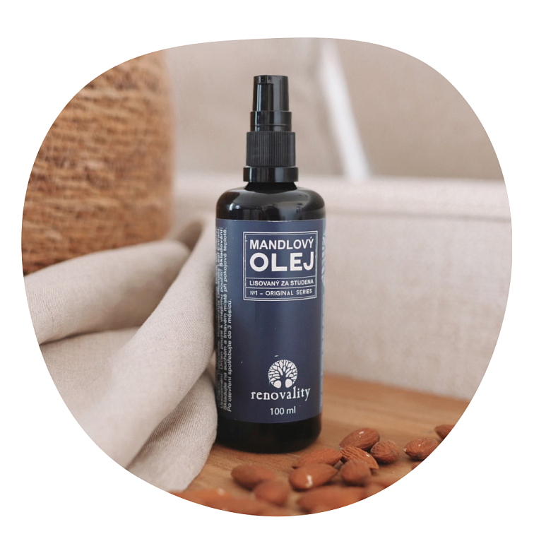 Mandľový olej lisovaný za studena 100ml