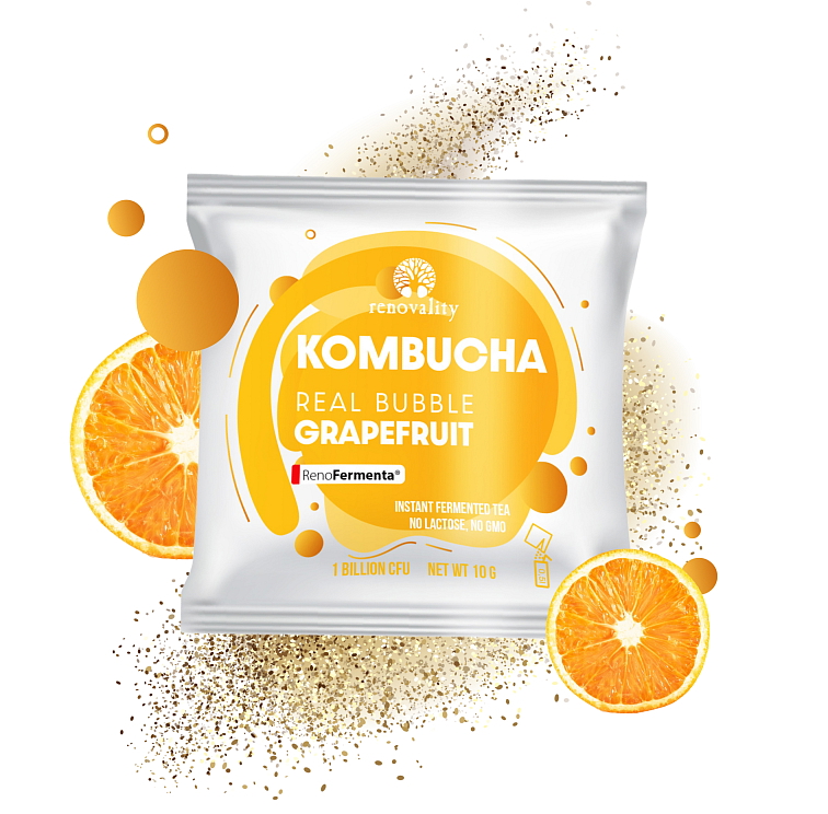 Kombucha Real Bubble Grapefruit