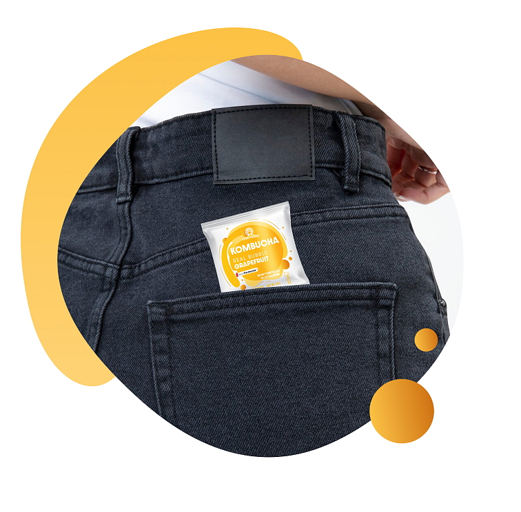 Kombucha Real Bubble Grapefruit