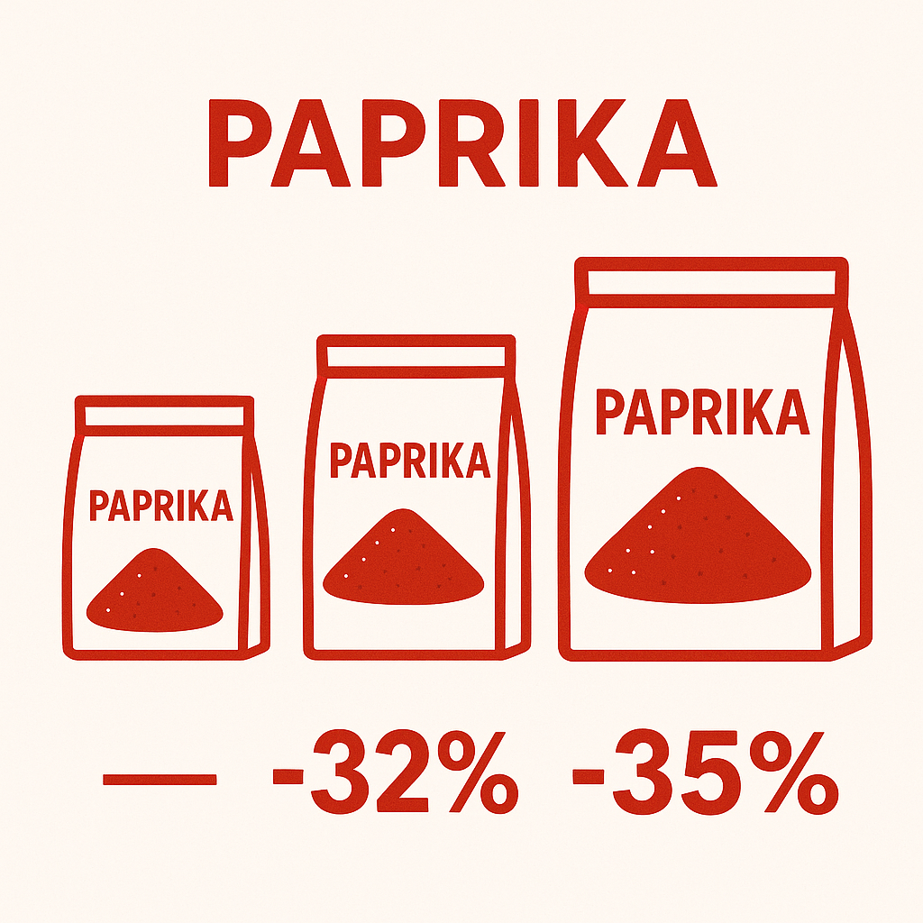 Paprika sladká ASTA 180