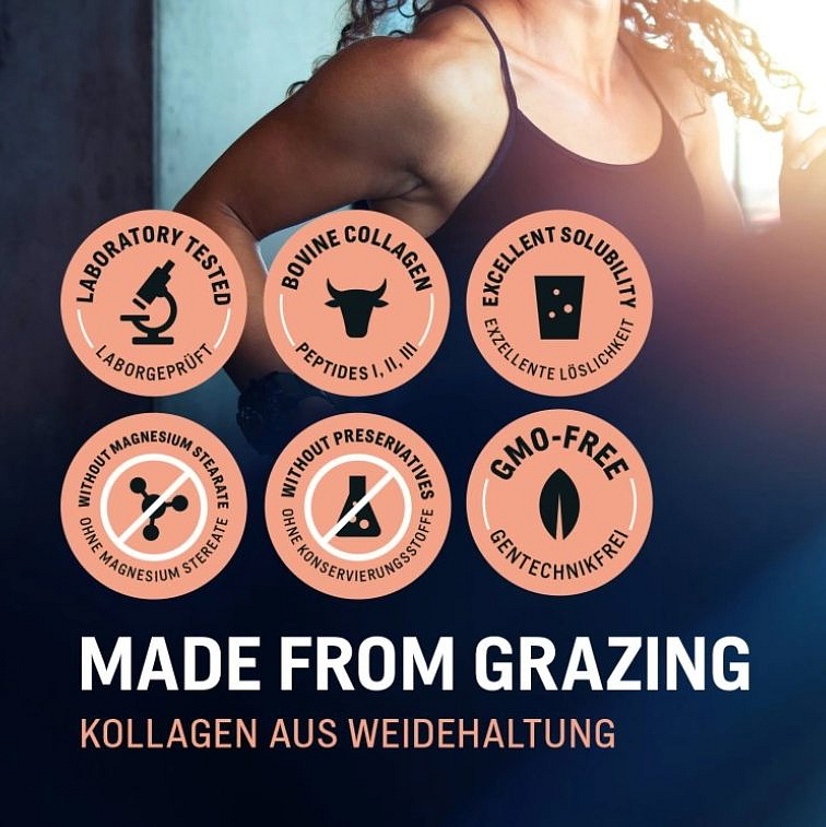 Čistý 100% hovězí kolagen, 1 kg