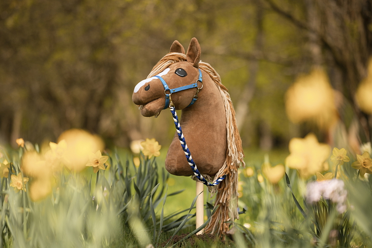 Hobby Horse Bren s černou ohlávkou