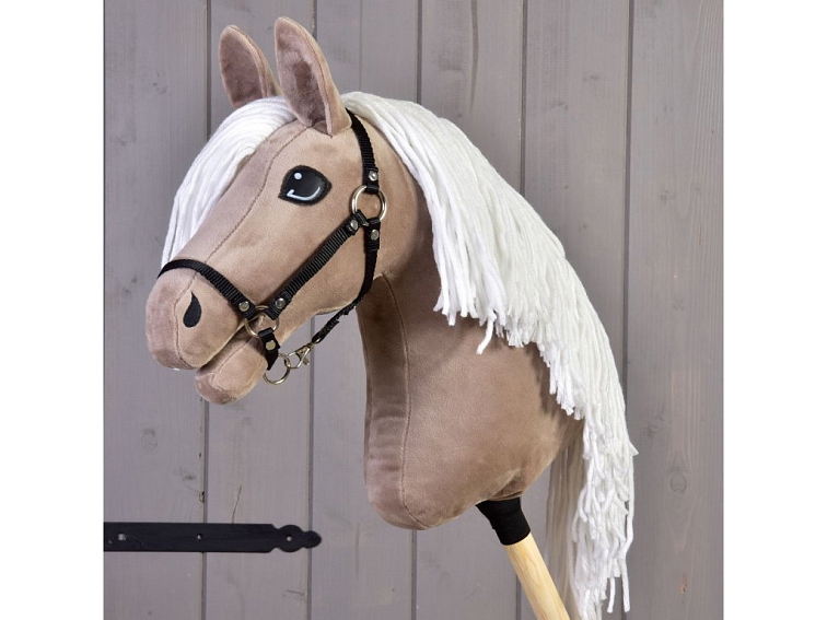 Hobby Horse Blondie s černou ohlávkou