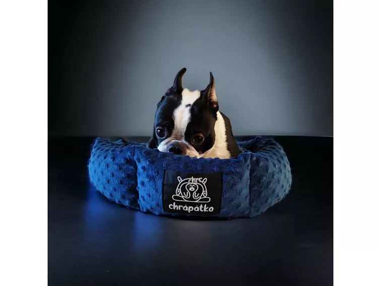 Pelech pro psa Chrápátko Denim blue