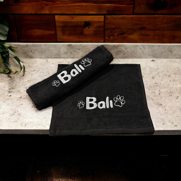 Ručník na tlapky Chrápátko 30x30cm se jménem