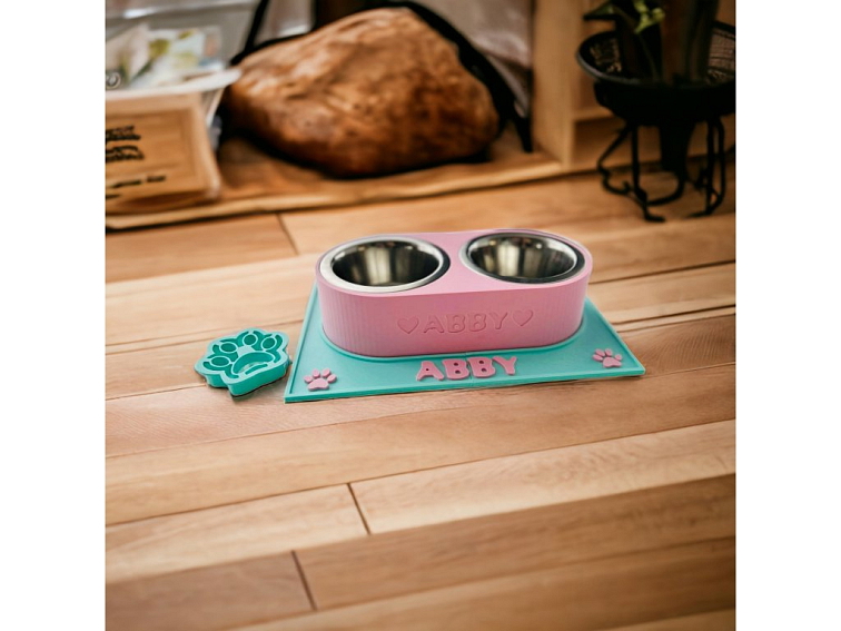 Dvojmiska pro psa/kočku SET