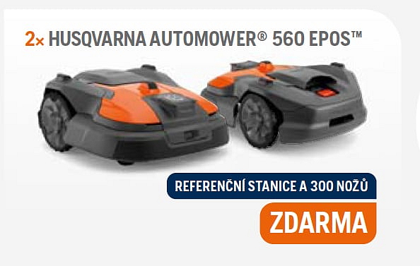 Profesionální robotické sekačky Husqvarna