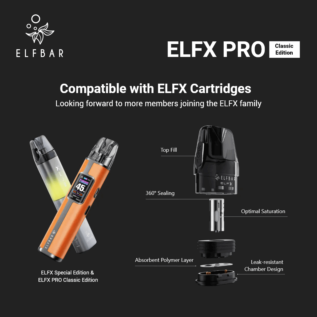 ELF BAR ELFX PRO POD KIT