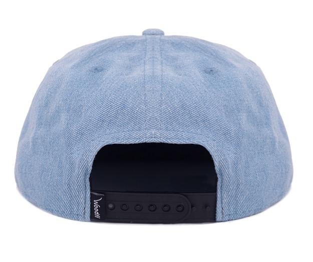 Snapback Zebraholz Blau