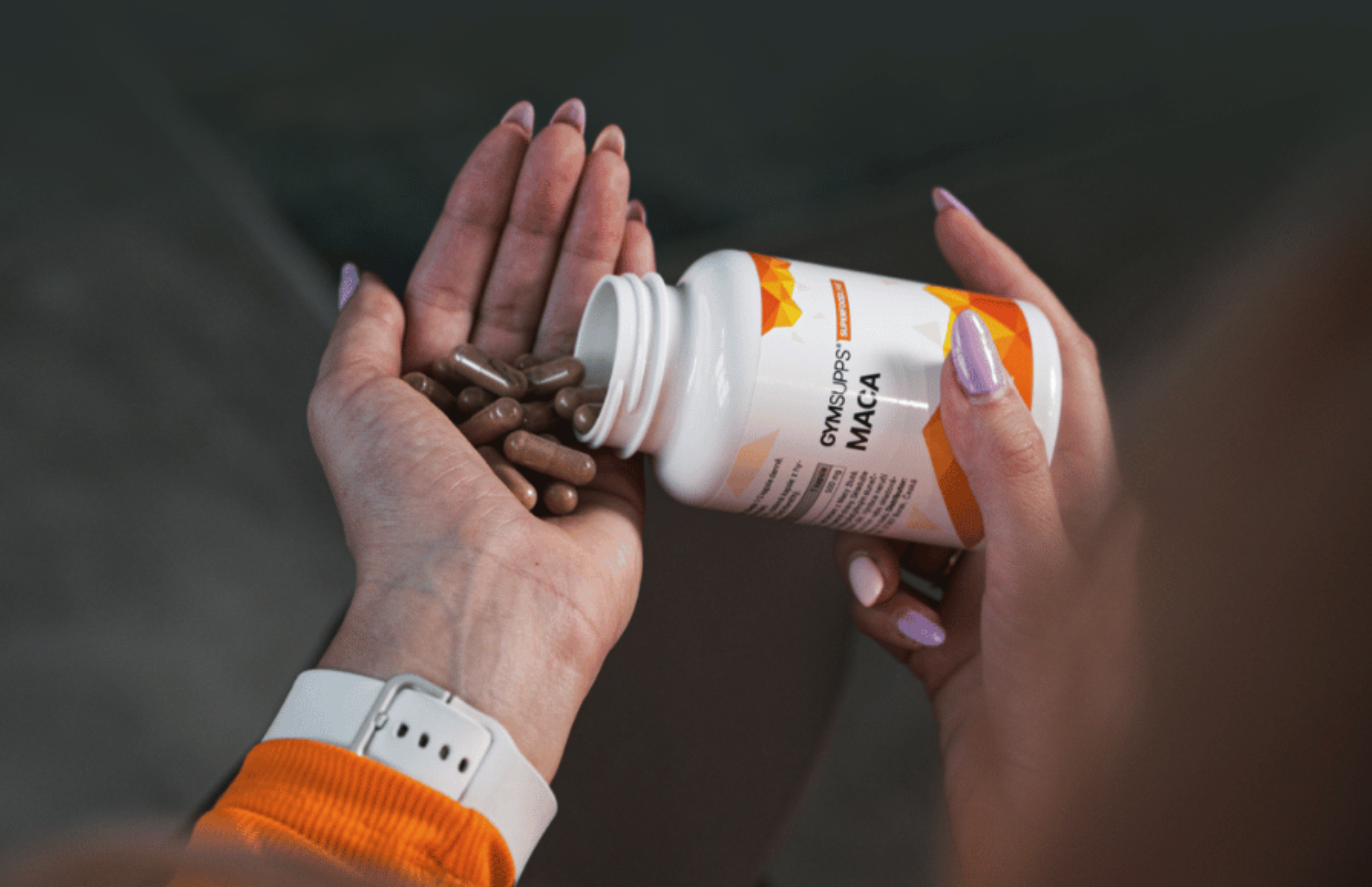 GymSupps Maca - 100 kapslí