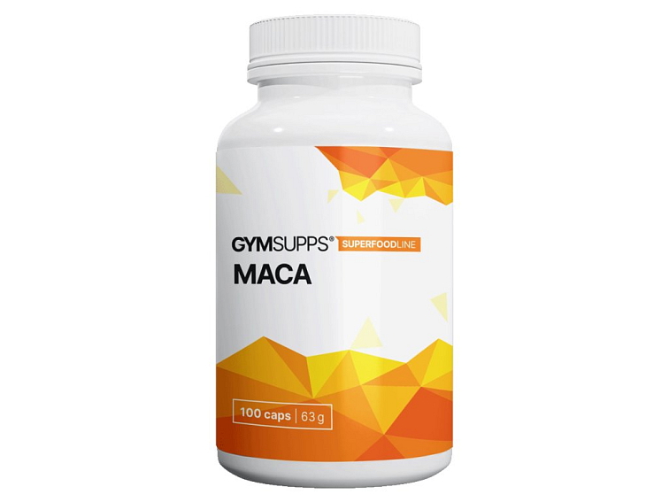 GymSupps Maca - 100 kapslí