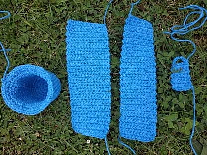 Háčkovaný obal na hrneček - návod