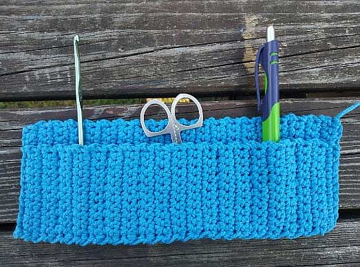 Háčkovaný obal na hrneček - návod