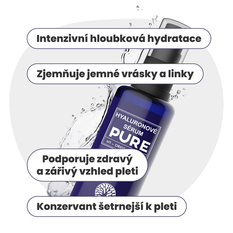 Hyaluronové sérum PURE 50ml