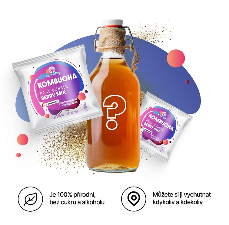 Kombucha Real Bubble Berry Mix