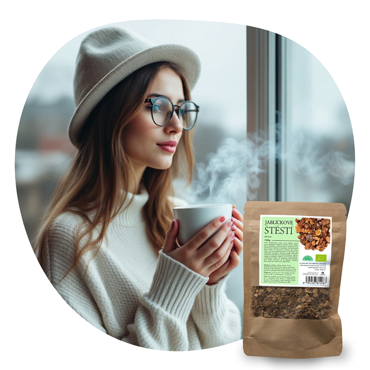 Jablíčkové štěstí BIO čaj 100 g
