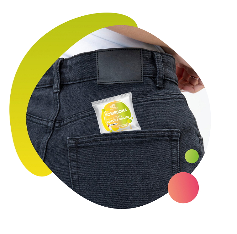 Kombucha Real Bubble Lemon/Ginger