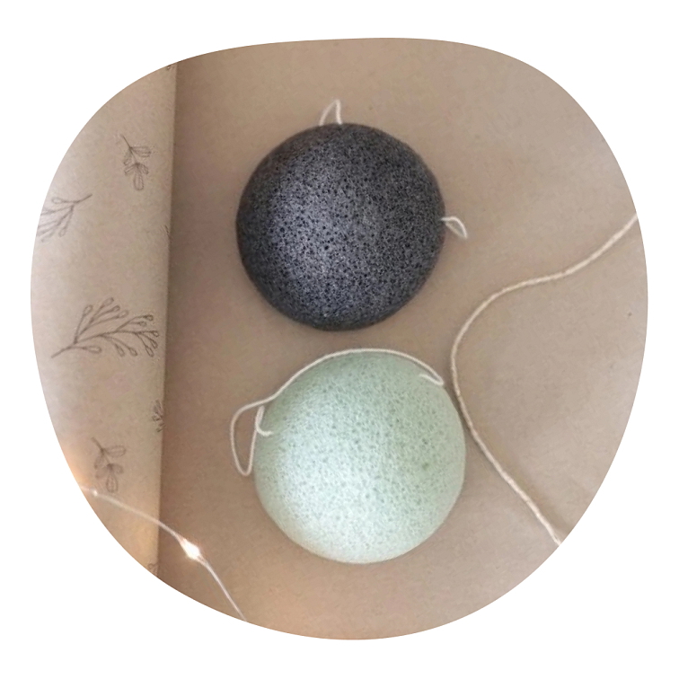 Konjaková houba zelený čaj