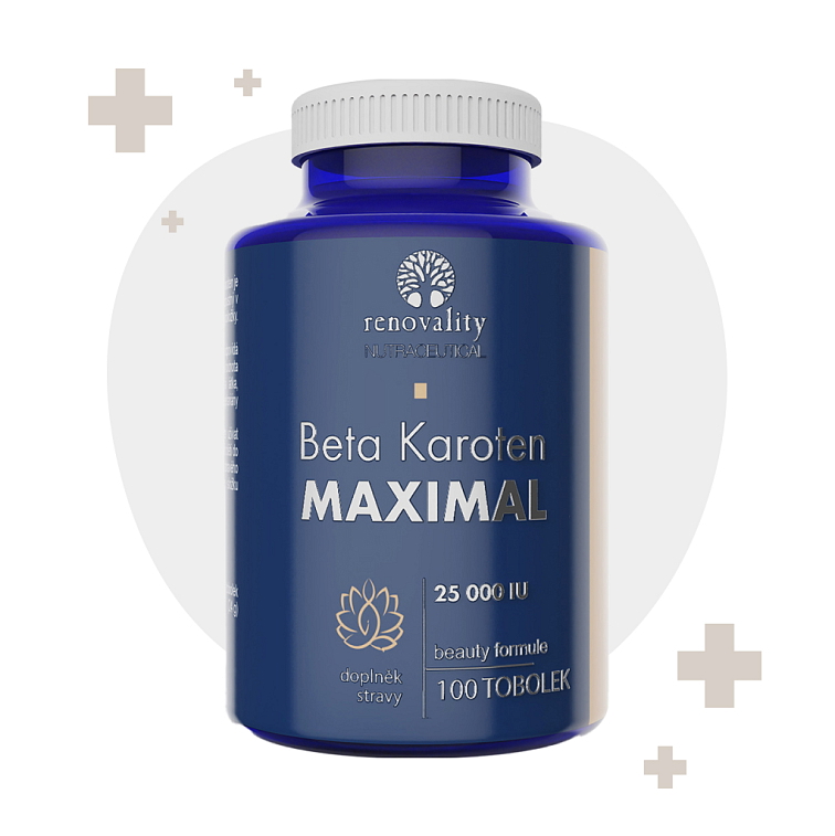 Beta karoten 25000 IU Maximal - 100 tobolek