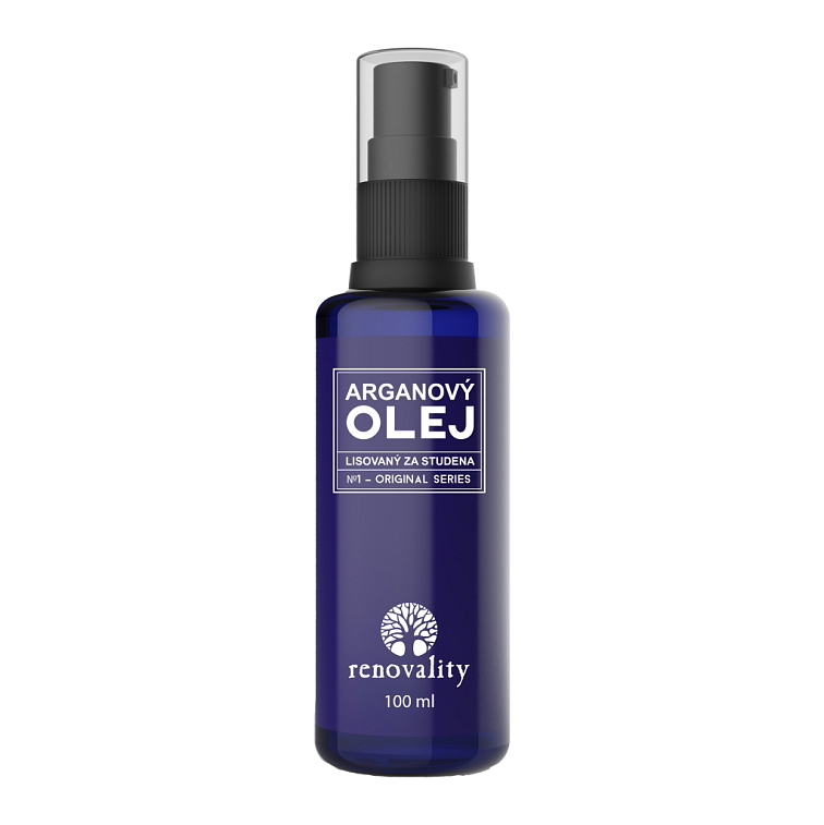 Arganový olej za studena lisovaný 100ml s pumpičkou