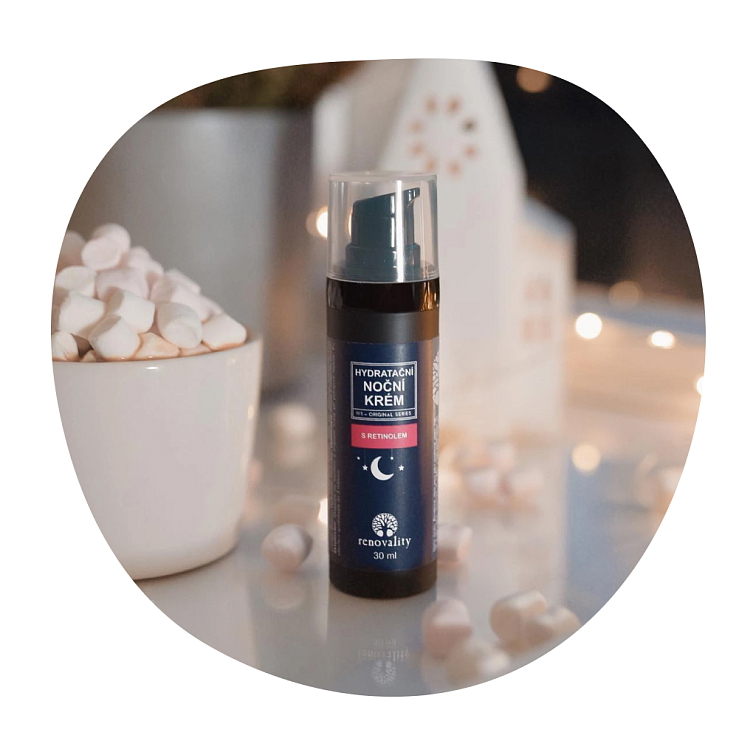 Hydratační noční krém s retinolem 30 ml