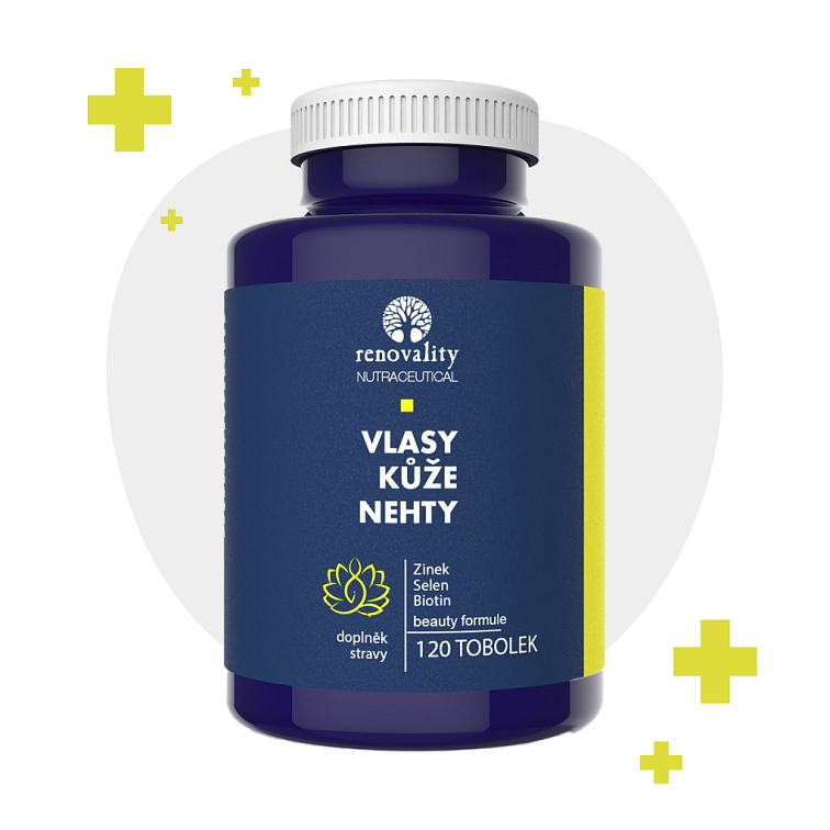 Vlasy, kůže, nehty 120 tobolek