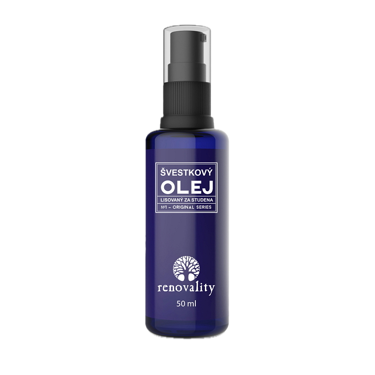 Švestkový olej lisovaný za studena 50 ml