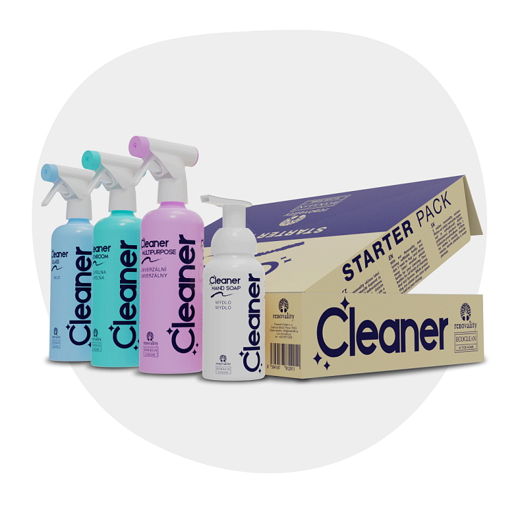 Láhev WC/koupelna s rozprašovačem a tabletou 500 ml