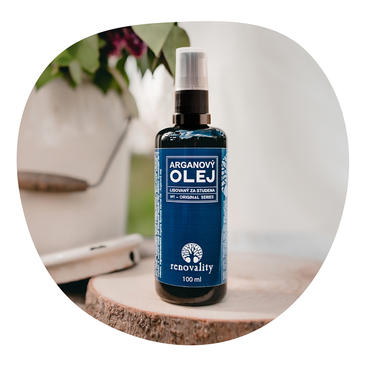 Arganový olej za studena lisovaný 100ml s pumpičkou