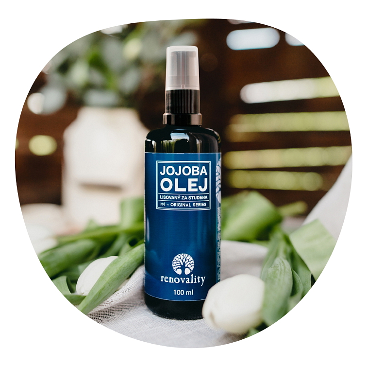 Jojobový olej 100 ml lisovaný za studena s pumpičkou