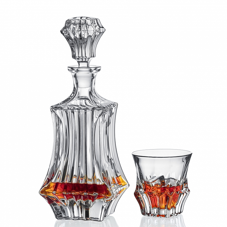 Bohemia Jihlava souprava na whisky Prague 1+6