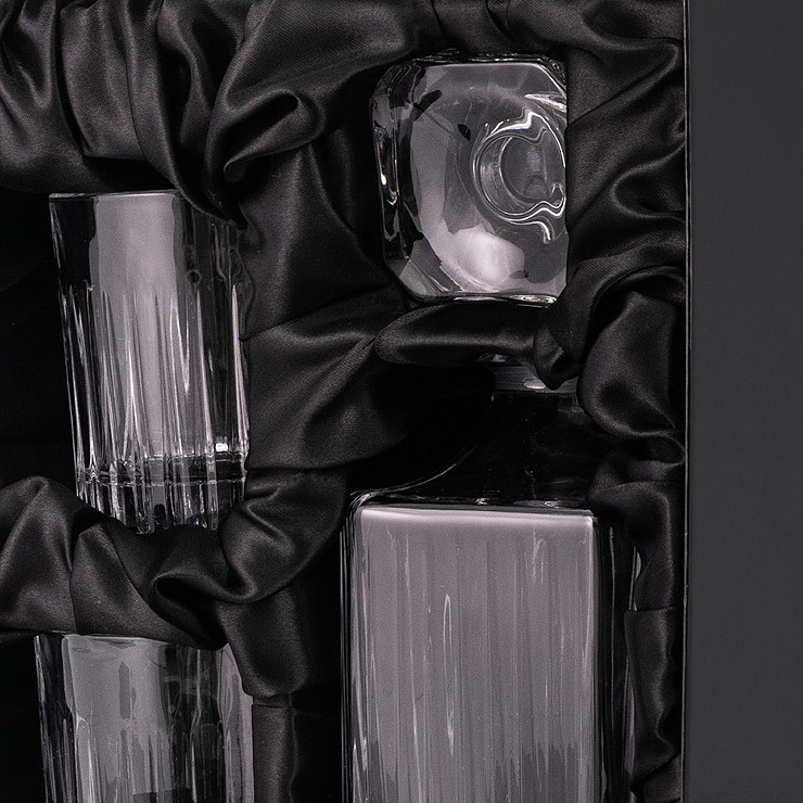 Diamante whisky set Broadway 1+4