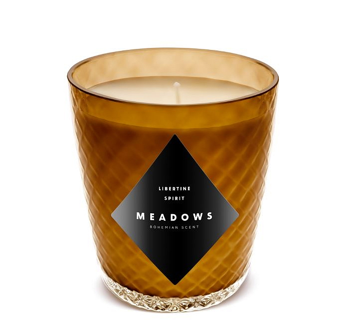 Meadows luxusní vonná svíčka Libertine Spirit mini 80g 1KS