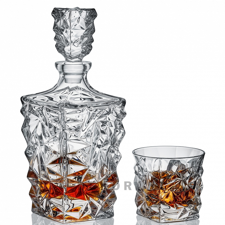Bohemia Jihlava Karafa na whisky Glacier 700 ml