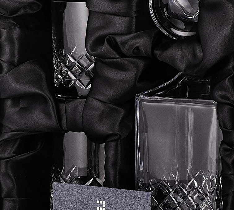 Diamante broušený whisky set Grosvenor 1+4