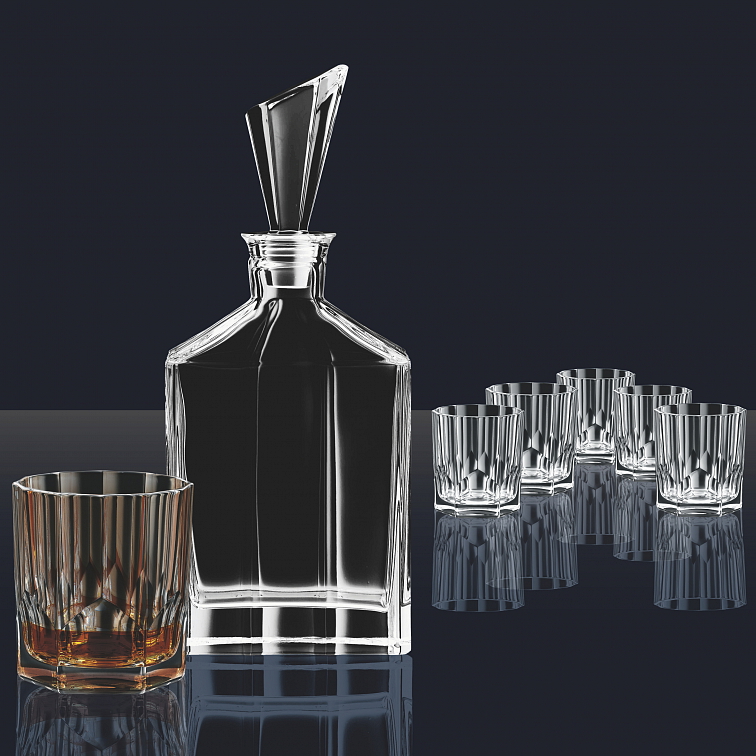 Nachtmann whisky set Aspen 1+2