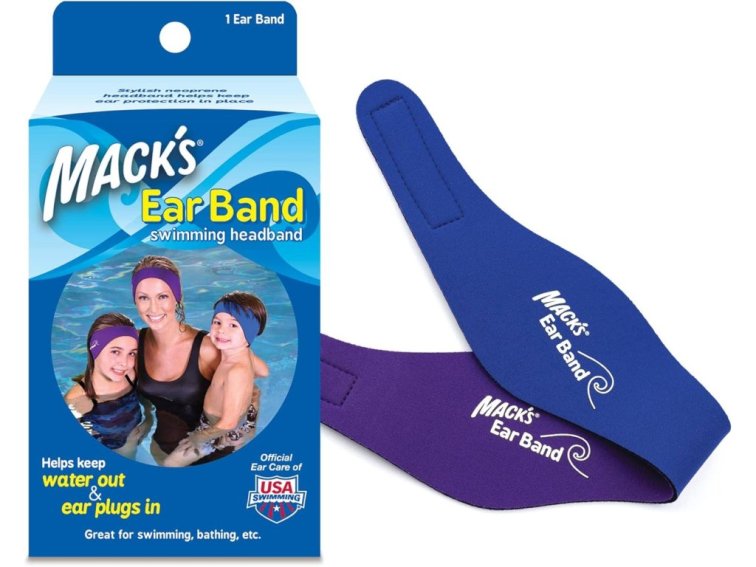 Mack's Ear Band čelenka na plavání