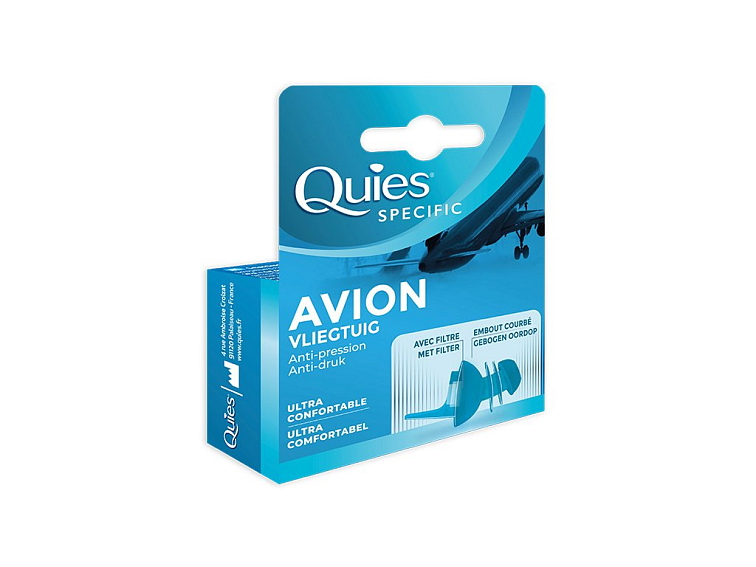 Quies Avion chrániče sluchu do letadla
