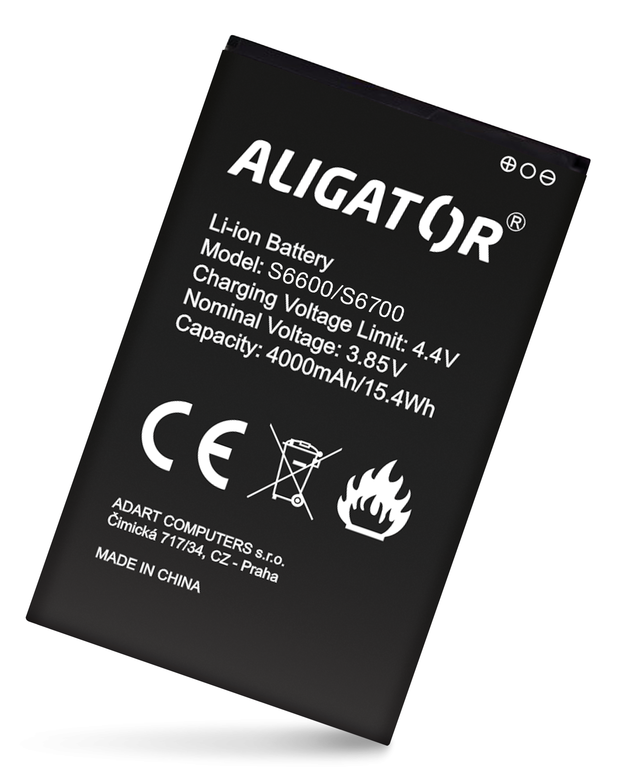 Mobilní telefon ALIGATOR S6700 Duo 4/128GB černý