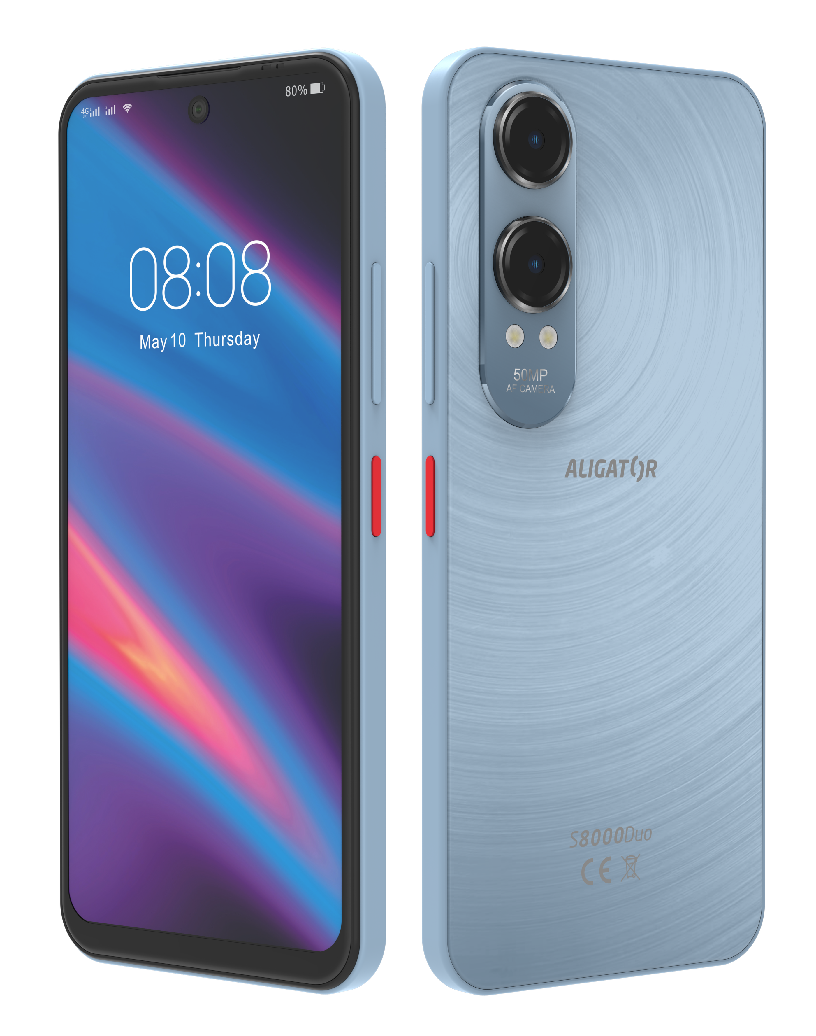 Mobilní telefon ALIGATOR S8000 Duo 128GB černý