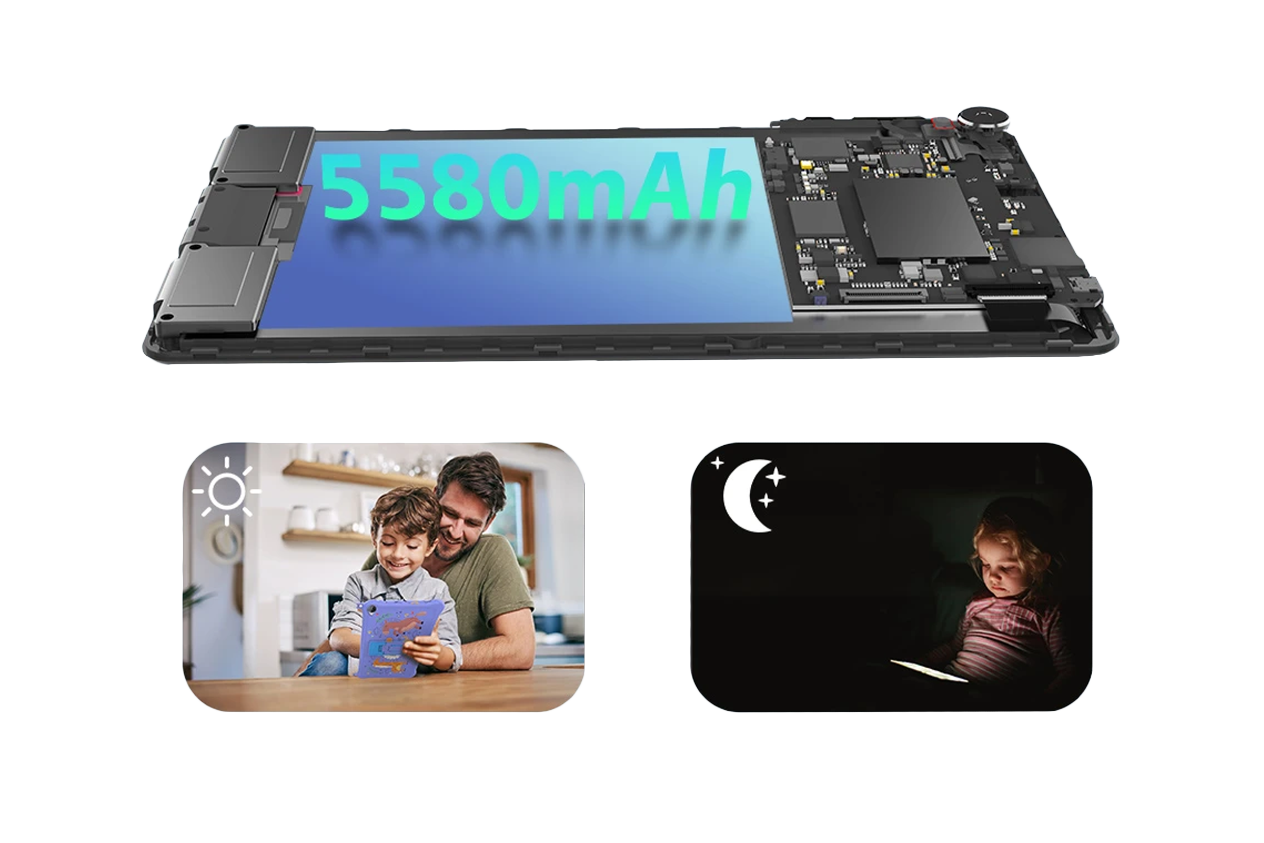 Tablet 8" Blackview Tab 50 Kids 64GB modrý