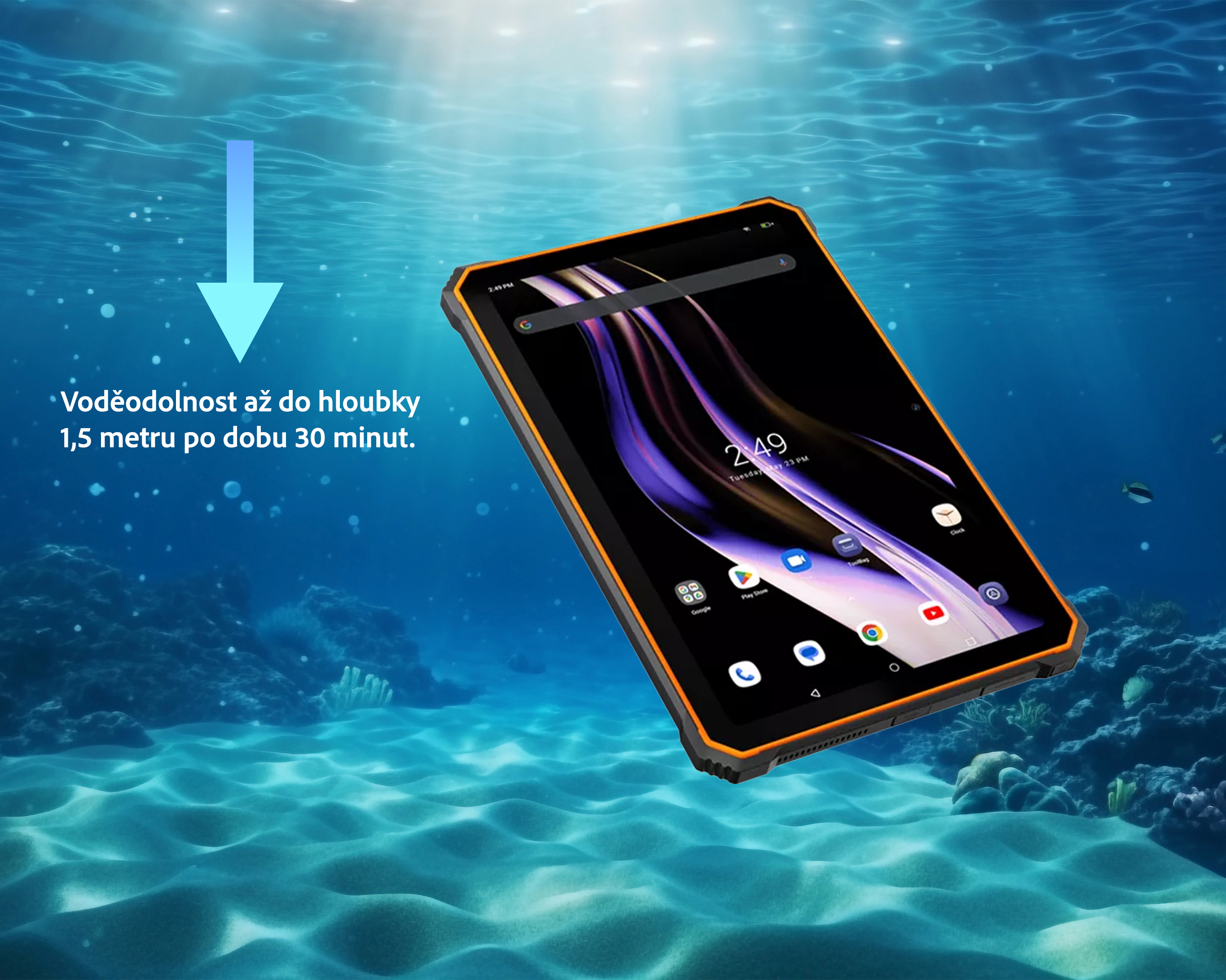 Tablet 10,3" Blackview Active 8 Pro LTE 8/256GB Černý